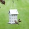 Perky-Pet Wild Bird 2.8 lb Metal Farmhouse Bird Feeder 4 ports WFH001 - alternate 2